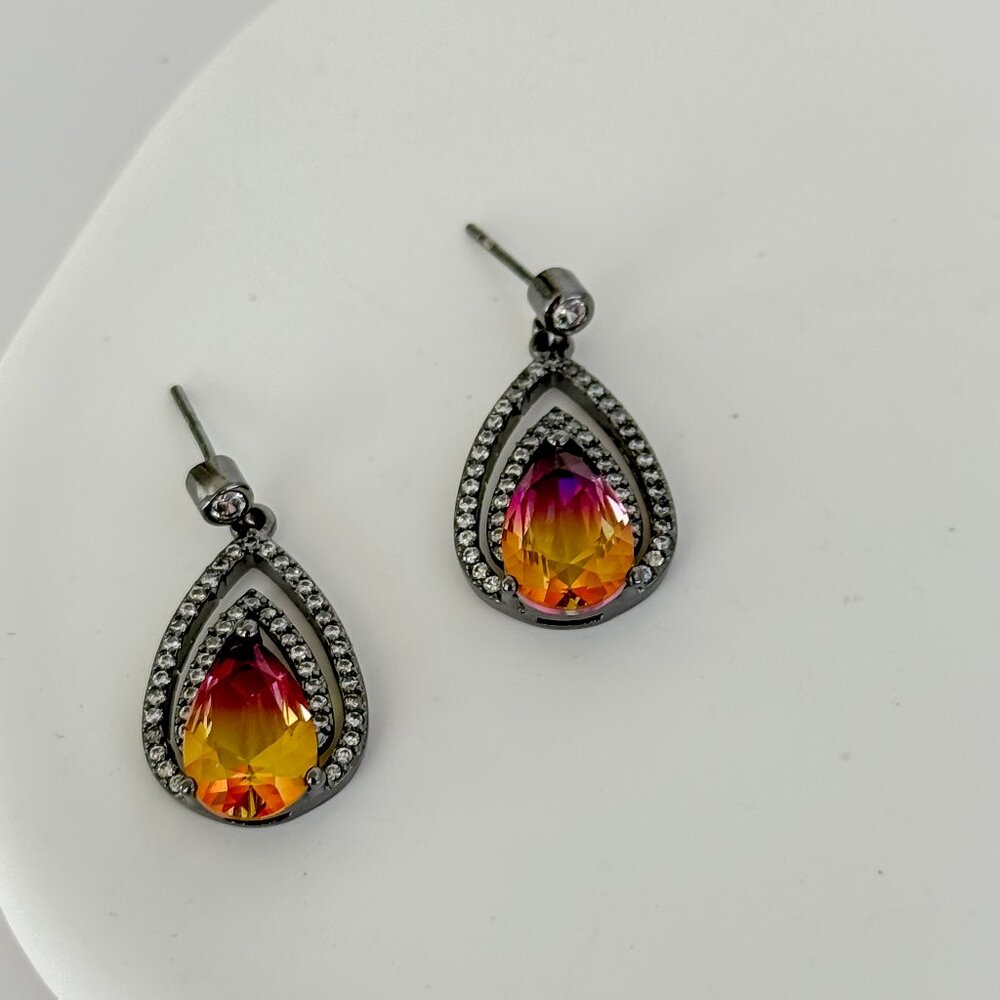Black Rhodium Earrings NEW
